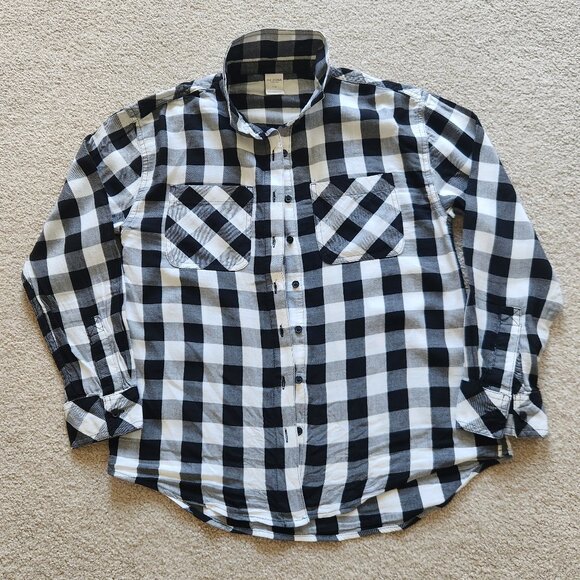 🖤 Buffalo Plaid Girls Large Shirt by Arizona 🖤 - Picture 1 of 5